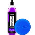 Kit Restaurax Revitalizador Restaurador Renovador de Plasticos 500ml Vonixx Aplicador De Espuma Para Produtos
