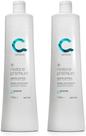 Kit restore premium shampoo + condicionador 1l amávia