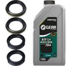 Kit retentor de bengala garfo CRF230 NX350 Sahara XLX350 XR200 com óleo guarda pó