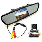 Kit Retrovisor com Tela LCD 4.3 polegadas, Câmera de Ré e Cabos de Instalação - Completa