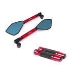 Kit Retrovisor Manopla Esportivo Cb300 Cb Bandit V-strom Gsr 750 Bking