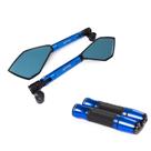 Kit Retrovisor Manopla Esportivo Ninja 300r 250r Cbr250 R3 GSX R750
