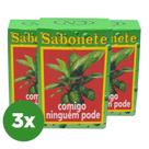 Kit Revenda 3 Sabonetes Comigo Ninguém Pode 50g CN