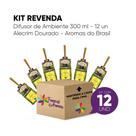 Kit Revenda Difusor Alecrim Dourado 300 ml- 12 UN