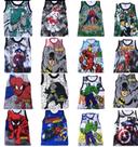 Kit revendedor 20 camisetas regatas infantil meninos atacado