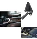 Kit Revestimento Couro Manopla Câmbio Manual + Coifa e Alavanca Freio de Mão Honda City 2009 a 2014