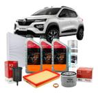 Kit Revisão 10w40 Motrio Renault Kwid 1.0 3cc 2017 Á 2022