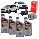Kit Revisão 4 Litros de Óleo 5W20 + Filtros de Óleo e Combustível Ford Novo Ka 1.0 12V e 1.5 16V e Nova Ecosport 1.5 12V Dragon e Sigma