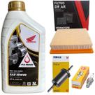 Kit Revisão Bros 160 16 Á 24 Vela, Oleo 10W30 Honda, Filtros