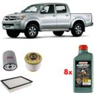 Kit Revisão Castrol 5w30 Toyota Hilux 2.8 Diesel 2016 A 2018