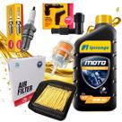 Kit Revisão Cg 125 Fan Cg 125 Titan Até 2008 Ipiranga 20w50 Filtros e Vela Ngk Kit Revisão Cg 125 Fan Cg 125 Titan Até 2008 Ipiranga 20w50 Filtros e Vela Ngk
