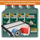 Kit Revisão Completa - 4 Litros Óleo Castrol Magnatec 5W-40 + Filtro de Óleo + Filtro de Ar