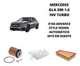 Kit revisao filtros mercedes gla200 1.6 15 diante castrol Kit revisao filtros mercedes gla200 1.6 15 diante castrol