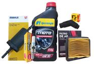 Kit Revisao Honda Cg 160 Fan / Cg 160 Titan / Cg 160 Cargo (Oleo / Filtro de Ar / Vela de Igniçao / Filtro de Combustivel)