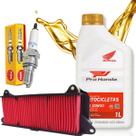Kit Revisão Lead 110 Óleo Honda 10w30 Filtro E Vela Ngk