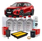 Kit Revisão Oleo 5w30 Nissan Kicks 1.6 Flex Original Kit Revisão Oleo 5w30 Nissan Kicks 1.6 Flex Original