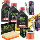 Kit Revisão Para Bmw G650 Gs 2008 A 2017 Motul 15w50 Filtros Hiflo Velas Iridium Ngk