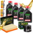 Kit Revisão Para Bmw R1200 Gs 2014 A 2018 Motul 10w40 Filtros Hiflo E Velas Ngk