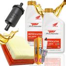 Kit Revisão Para Nxr 150 Bros Troca de Óleo Honda 10w30 Filtros e Vela Ngk