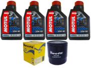 Kit Revisão Suzuki Bandit 1250 - Motul 20w50 3000 + Filtro