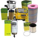 Kit Revisão Troca 4 Filtros MB Mercedes-Benz Accelo 915C / 815C até 2015 / 712C - 1998 A 2005 - OM904LA (Mann Filter) Kit Revisão Troca 4 Filtros MB Mercedes-Benz Accelo 915C / 815C até 2015 / 712C - 1998 A 2005 - OM904LA (Mann Filter)