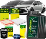 Kit Revisão Troca De Óleo 5w30 e Filtros Toyota Corolla 2.0 16V 2020 2021 2022 2023 2024 2025 2026