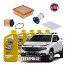 Kit Revisão Troca De Óleo Filtros Fiat Toro 2.0