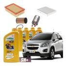 Kit Revisão Troca De Óleo Filtros Tracker 1.8 2014 Diante