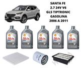 Kit revisão troca de oleo hyundai santa fe 2.7 2006 à 2011 Kit revisão troca de oleo hyundai santa fe 2.7 2006 à 2011