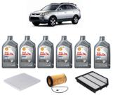 Kit revisão troca de oleo hyundai vera cruz 3.8 2007 a 2009 Kit revisão troca de oleo hyundai vera cruz 3.8 2007 a 2009