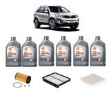 Kit revisão troca de oleo kia sorento 3.5 2011 em diante