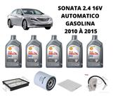 Kit revisao troca de oleo sonata 2.4 16v 2010 à 2015 Kit revisao troca de oleo sonata 2.4 16v 2010 à 2015