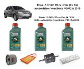 Kit revisão troca de oleo toyota etios 13 à 2015 castrol Kit revisão troca de oleo toyota etios 13 à 2015 castrol