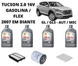 KIT REVISÃO TROCA DE OLEO TUCSON 2.0i 2007 EM DIANTE KIT REVISÃO TROCA DE OLEO TUCSON 2.0i 2007 EM DIANTE