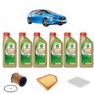 Kit revisao troca de oleo volvo v40 t3 t4 t5 diversos