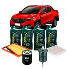 Kit Revisão Troca Oleo 0w20 Filtros Fiat Strada 1.3 2020 +