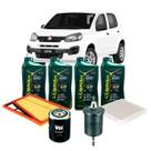 Kit Revisão Troca Oleo 0w20 Filtros Fiat Uno 1.3 2016 +