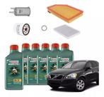 Kit Revisão Troca Óleo Filtros Volvo S60 Xc60 T5 2011 2012 2013