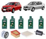 Kit revisão troca oleo sandero logan 1.6 16v 2007 à 2016 Kit revisão troca oleo sandero logan 1.6 16v 2007 à 2016