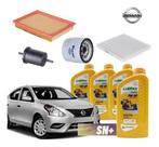 Kit Revisão Versa 1.0 Kit Troca Óleo Nissan Versa 1.0 12v