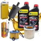 Kit Revisão Xre 300 2009 A 2012 Ipiranga 10w30 Filtros e Vela Ngk