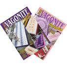 Kit Revistas Artesanato Bordado Vagonite Oitinho E Tradicional Com Gráficos e Receitas