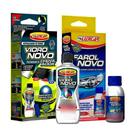 Kit revitalizador removedor limpador farol vidro cera brilho Kit revitalizador removedor limpador farol vidro cera brilho