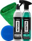 Kit Revitalizador Renovador de Plasticos Internos Intense + Limpador Multiação Sintra Fast 500ml Spray Vonixx