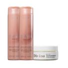 Kit Revival - Shampoo 250ml + Condicionador 250ml + Máscara Divine 200g