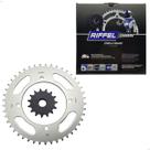 Kit Riffel Coroa Pinhão Xt 600 Tenere 1985/1988 S/ Corrente