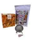 Kit Ritual da Manhã Âmbar caixa + Eita refil + infusor Kit Ritual da Manhã Âmbar caixa + Eita refil + infusor