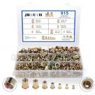 Kit Rivet Nut JROUTH 915 unidades SAE UNC em aço carbono zincado