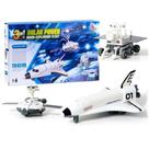 Kit Robô Solar 3 em1 Estação Espacial Aviao Brinquedo Montar