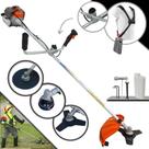 KIT Roçadeira Profissional Vulcan VR330P 2T 33CC 1,3CV + Faca Circular 80 Dentes Tamanho 255mm
